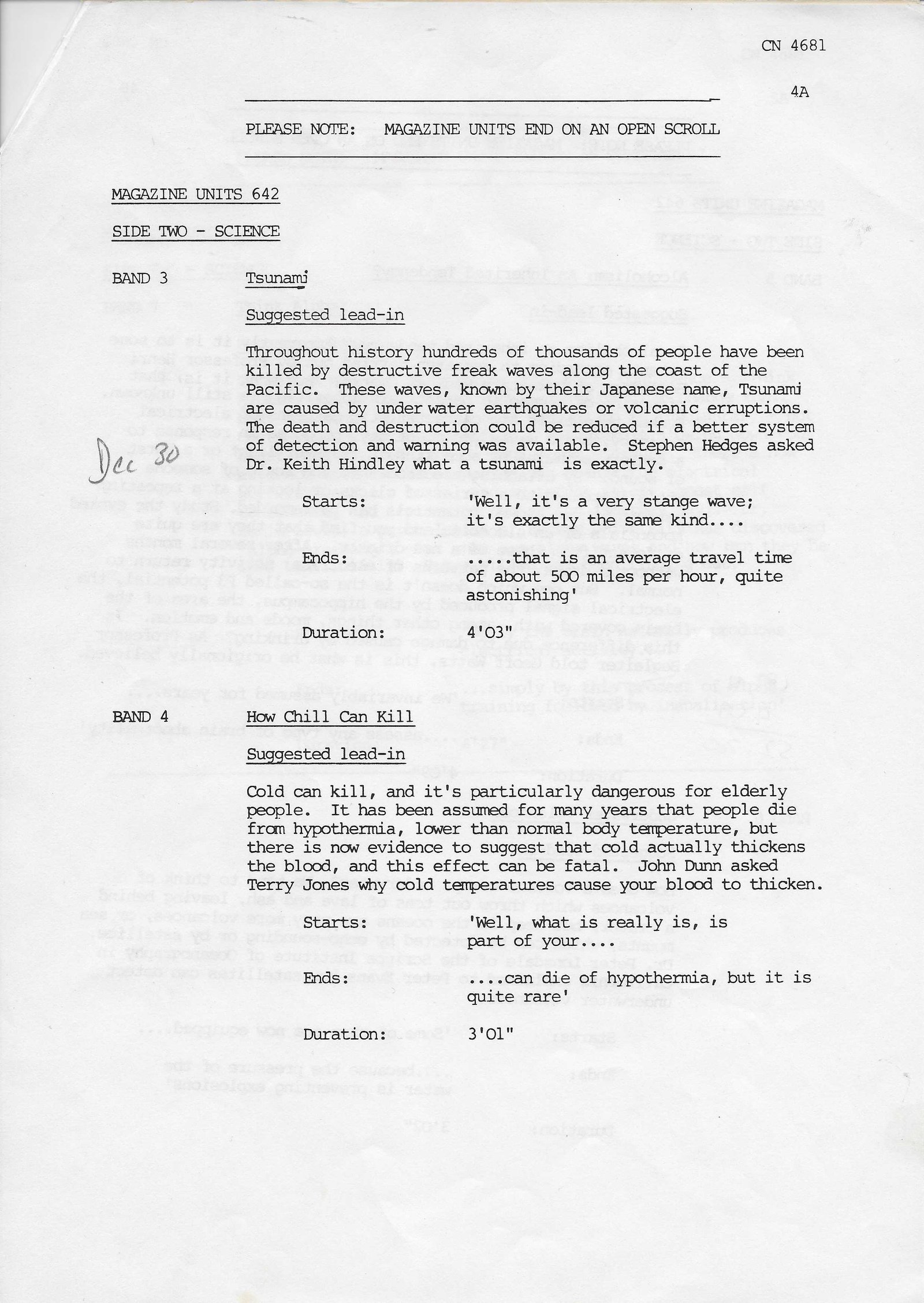 Inserts from CN 4681